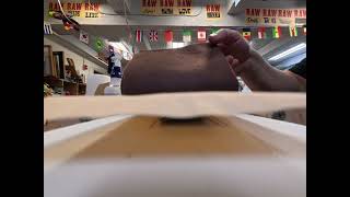 Tetrapak Printing on a Pasta Press Trash Printmaking