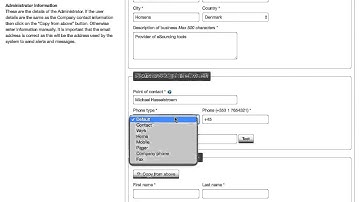 SUPPLIERS: Registration