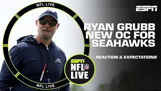 'I LOVED THIS MOVE FOR THE SEAHAWKS' How Ryan Grubb can help Geno Smith next season | NFL Live