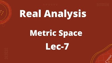 Metric Space-7 Real Analysis/B.Sc./M.Sc.-Maths/Theorem on Open Set