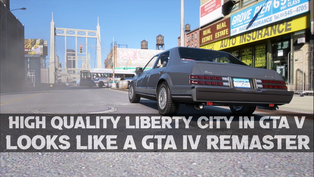 This Is Like GTA IV Remaster Liberty City Project RTX 