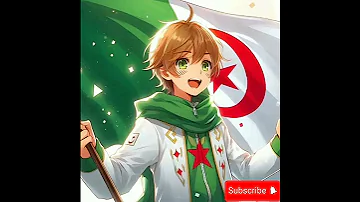 أغنية الدول العربية على صور أنمي 