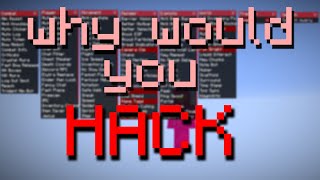 The History of how people use Minecraft Hacked Clients