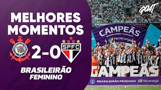Thumbnail for HEXACAMPEÃO! CORINTHIANS VENCE POR 2 A 0 E É CAMPEÃO DO BRASILEIRÃO FEMININO | MELHORES MOMENTOS