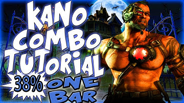 Mortal Kombat X - KANO CUTTHROAT COMBO TUTORIAL!