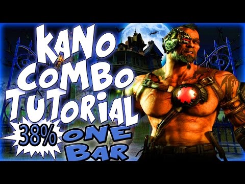 Mortal Kombat X - KANO CUTTHROAT COMBO TUTORIAL!