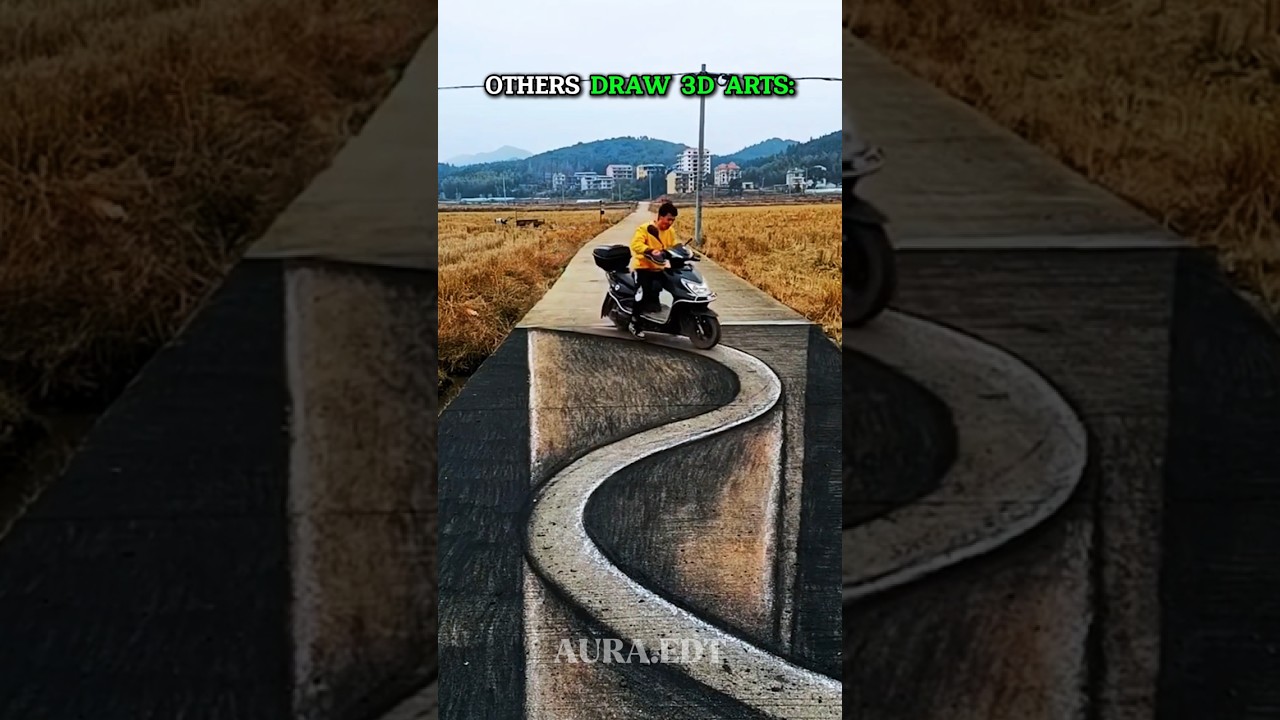 The Last 3D Art Was Built Different ☠️ #edit #artist #trollface #art