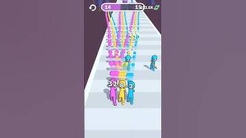 Merge Grabber Runner Gameplay (Android & IOS) #shorts