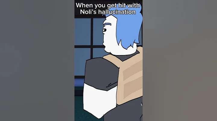when you get hit with Nolis hallucination | forsaken animation #forsaken  #forsaken #animationmeme
