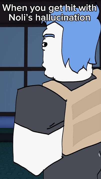 when you get hit with Nolis hallucination | forsaken animation #forsaken  #forsaken #animationmeme