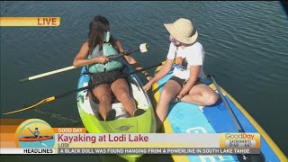 Kayaking at Lodi Lake