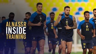 Getting ready for the next game 👏 | AlNassr inside training 14th of May 💛💙