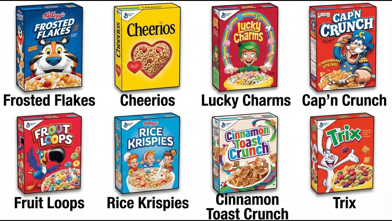 Every Cereal Explained in 10 Minutes