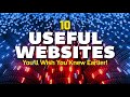 10 Useful Websites You'll Wish You Knew Earlier! 2020