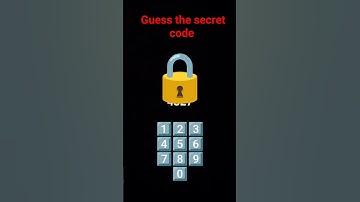 guess the secret code #secretcode #entertainment #hiddencodes #shortsyoutube #shorts