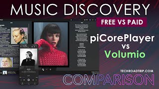 piCorePlayer против Volumio - Music Discovery