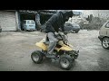 100cc Quad bike drifting/donuts ATV | Talha&#39;s Garage