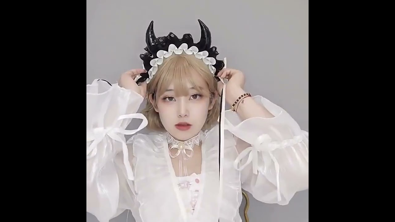 ハロウィン ロリータ ゴシック風 華やかなヘアバンド オールマッチ