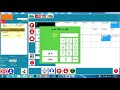 العمل على شاشة الكاشير في برنامج مطاعم ونقاط بيع للمحلات الحلويات والمخابز والسوبر ماركت