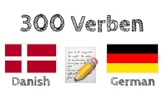 300 Verben + Lesen und Hören: - Dänisch + Deutsch - (Muttersprachler) screenshot 4