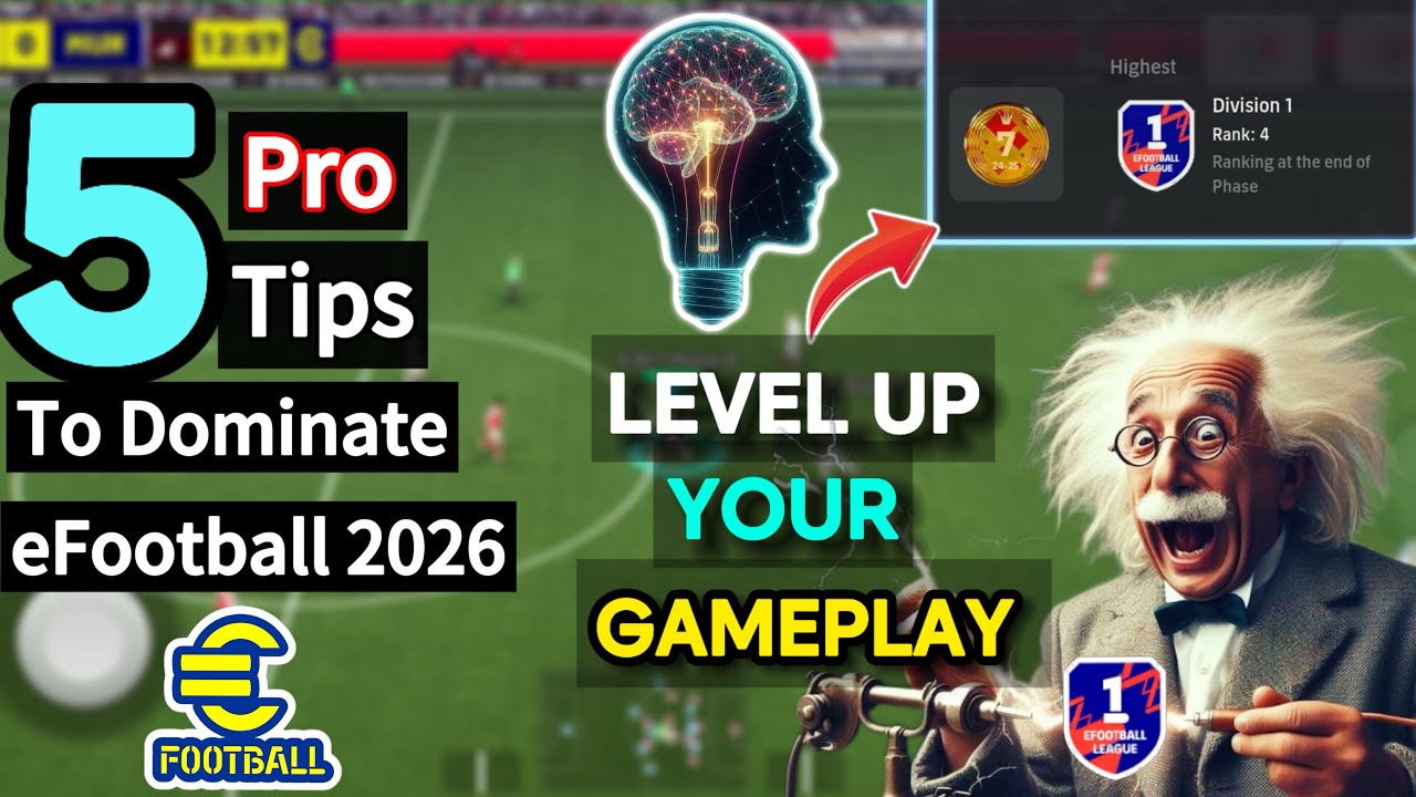 5 Pro Tips To Instantly LEVEL UP Your GAMEPLAY In EFootball 2026 