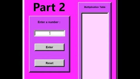 Making a Table printer software in python using GUI  | Part 2