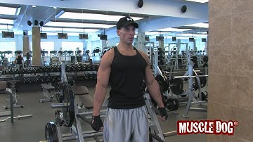 MuscleDog.com Presents: Hammer Strength Shrugs
