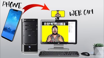 Turn your Phone into a full HD WebCam! Full steps for USB data cable as well as Wi-Fi connection.