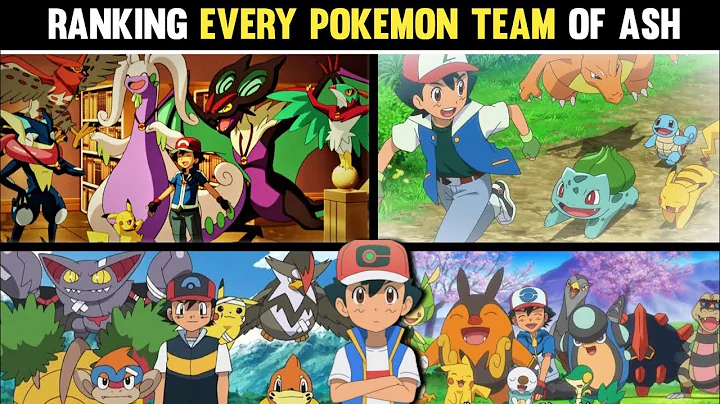 Which Regional Pokemon Team Of Ash Is Best ?| Ranking Every Pokemon Team of Ash From Worst to Best |