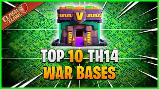 Top 10 Th14 Anti 3 Star War Bases With Links| Unbeatable Th14 Bases 2021 | Best TH14  Base Layout |