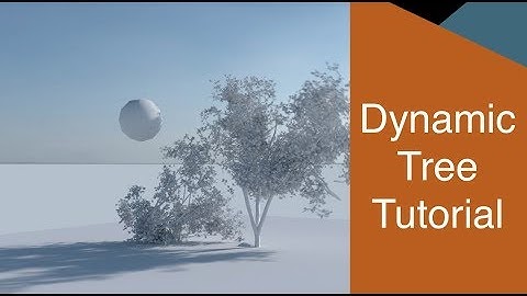 Blender Dynamic Breakable Tree Tutorial