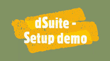Document Scanning, Indexing, Archive,  Electronic Archiving - Setup dSuite Lite document management