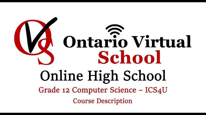 ICS4U - Grade 12 Computer Science – Ontario Virtual School - OVS