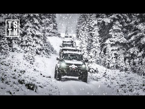 UNEXPECTED Snow Storm Camping In SUMMER At 7000ft