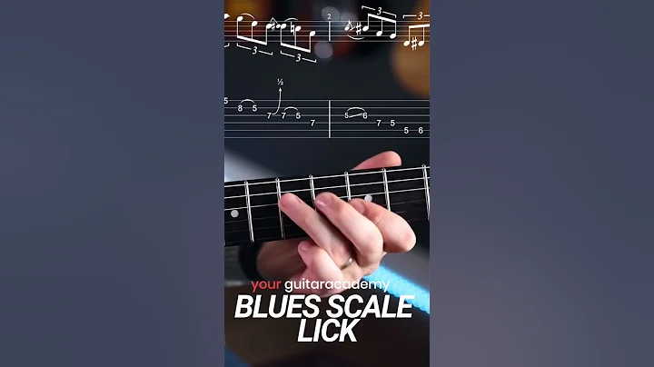 Try This Blues Scale Lick! #guitarlesson