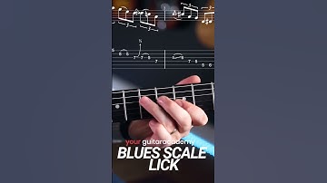 Thumbnail of Try This Blues Scale Lick! #guitarlesson