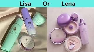 [ lisa or lena video ] lisa or lena skincare edition] aesthetic ✨️  and cute things]