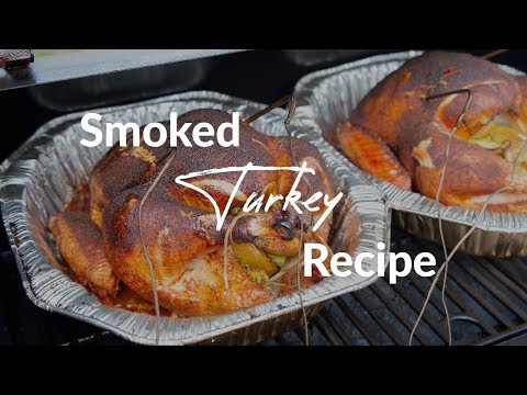 Smoked Turkey Recipe | How To Smoke A Whole Turkey | The Barbecue Lab 4K