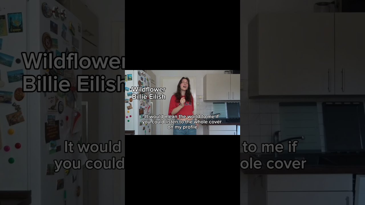 #coversinger #singing #coversongs #billieeilish #singer #wildflower