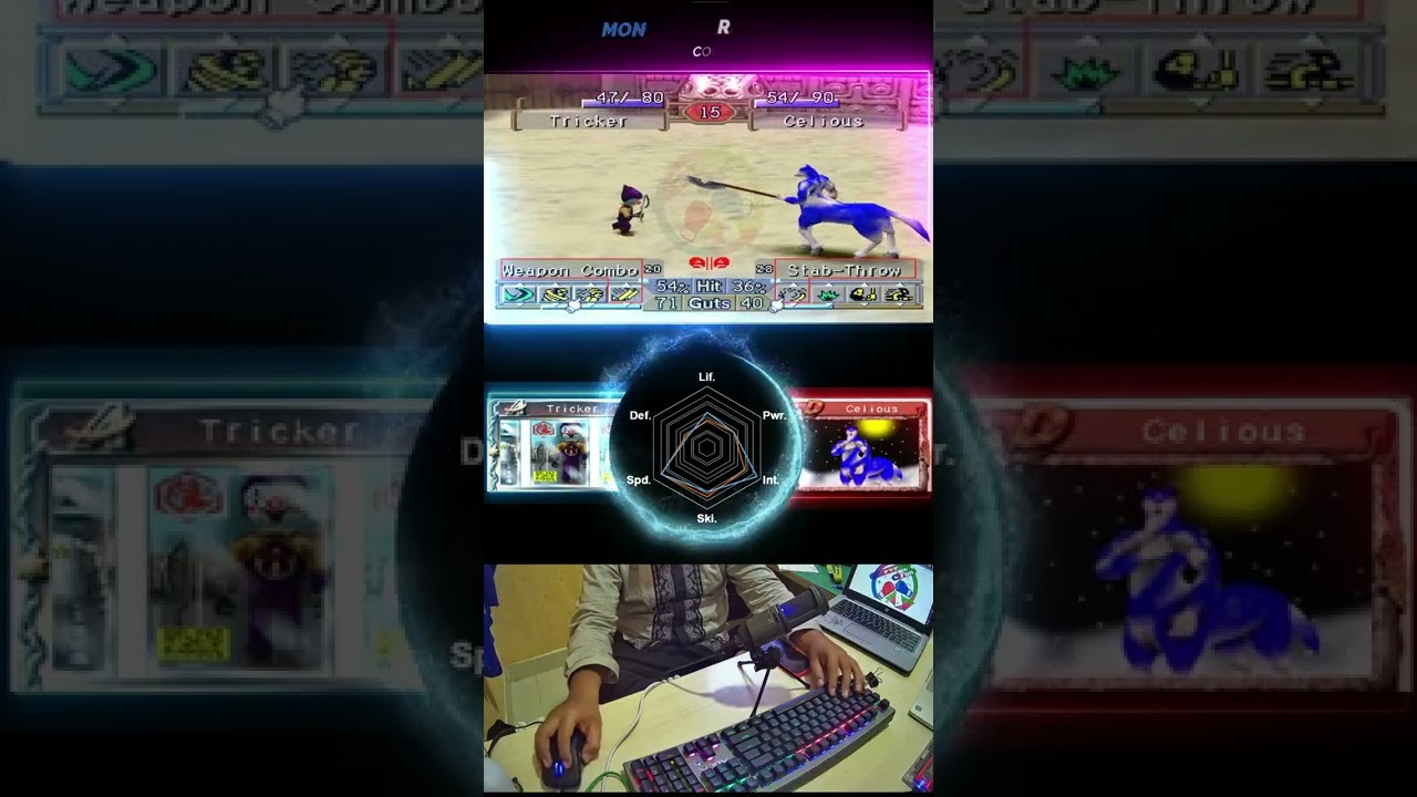 5 Tricker vs Celious (Sulawesi Island Battle Cup) - Monster Rancher 2