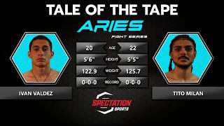 Tito Milan vs. Ivan Valdez - Aries Fight Series 34