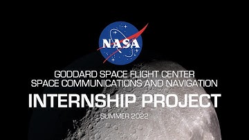 SCaN Internship Project 2022 (NASA Goddard)
