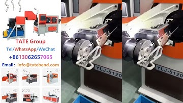 TATE 2D CNC Wire Bending Machine Review And Performance Test For Automotive Parts India