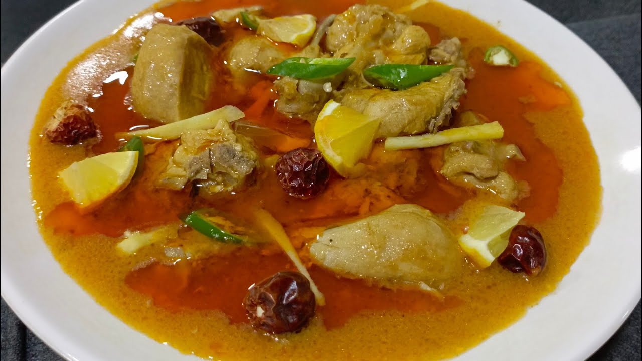 Azhar Nehari Chicken nehari with home made masalas easy and 😋tasty - YouTube