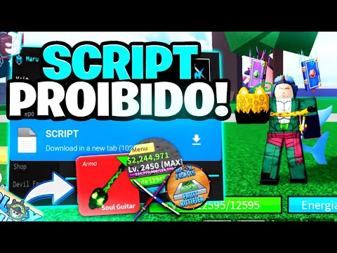 SAIU!!😱 NOVO SCRIPT e EXECUTOR PARA ROBLOX BLOX FRUITS - AUTO FARM (MOBILE E PC) NOVA ATUALIZAÇÃO 🔥