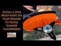 Transform Your Trimmer with the STIHL Blade Installation Kit