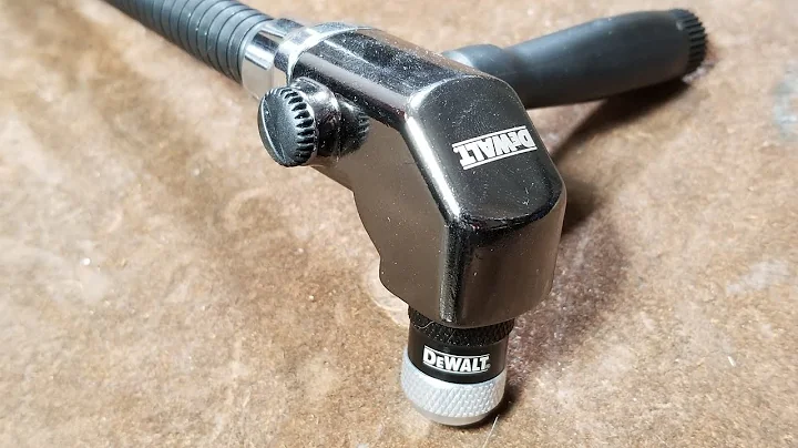 DeWalt 1/4" Hex Right Angle Flex Extension Driver Review