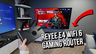 UNBOXING AND SPEED TEST - Reyee E4 WiFi 6 Gaming Router