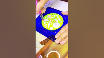 Satisfying Geometric Shapes🤩 | Simple Spirograph Design  #asmr #spirograph #shorts
