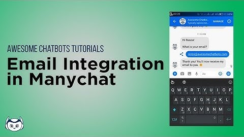 Zapier Integration Series - Email Integration in Manychat